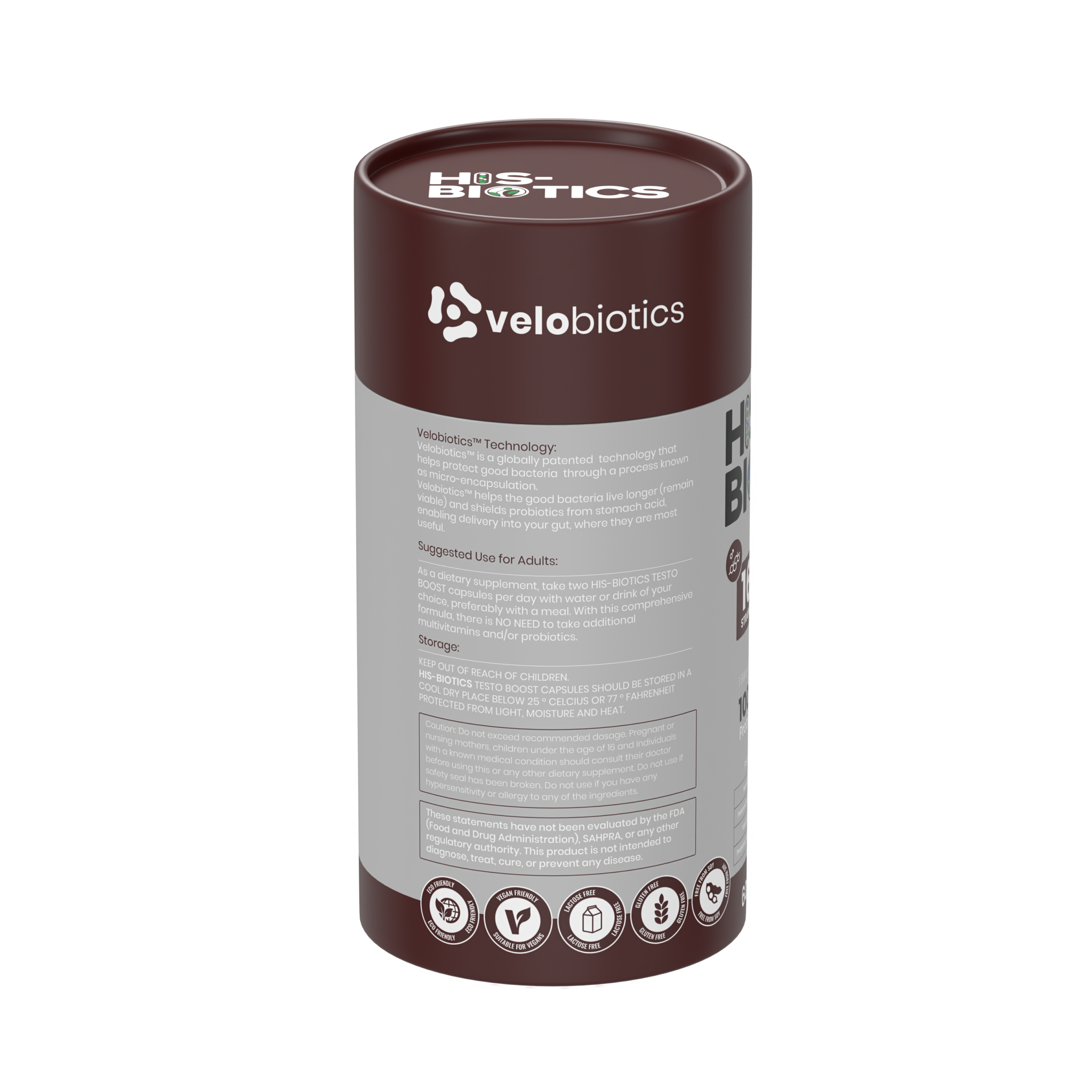 His-Biotics Probiotics TESTO BOOST