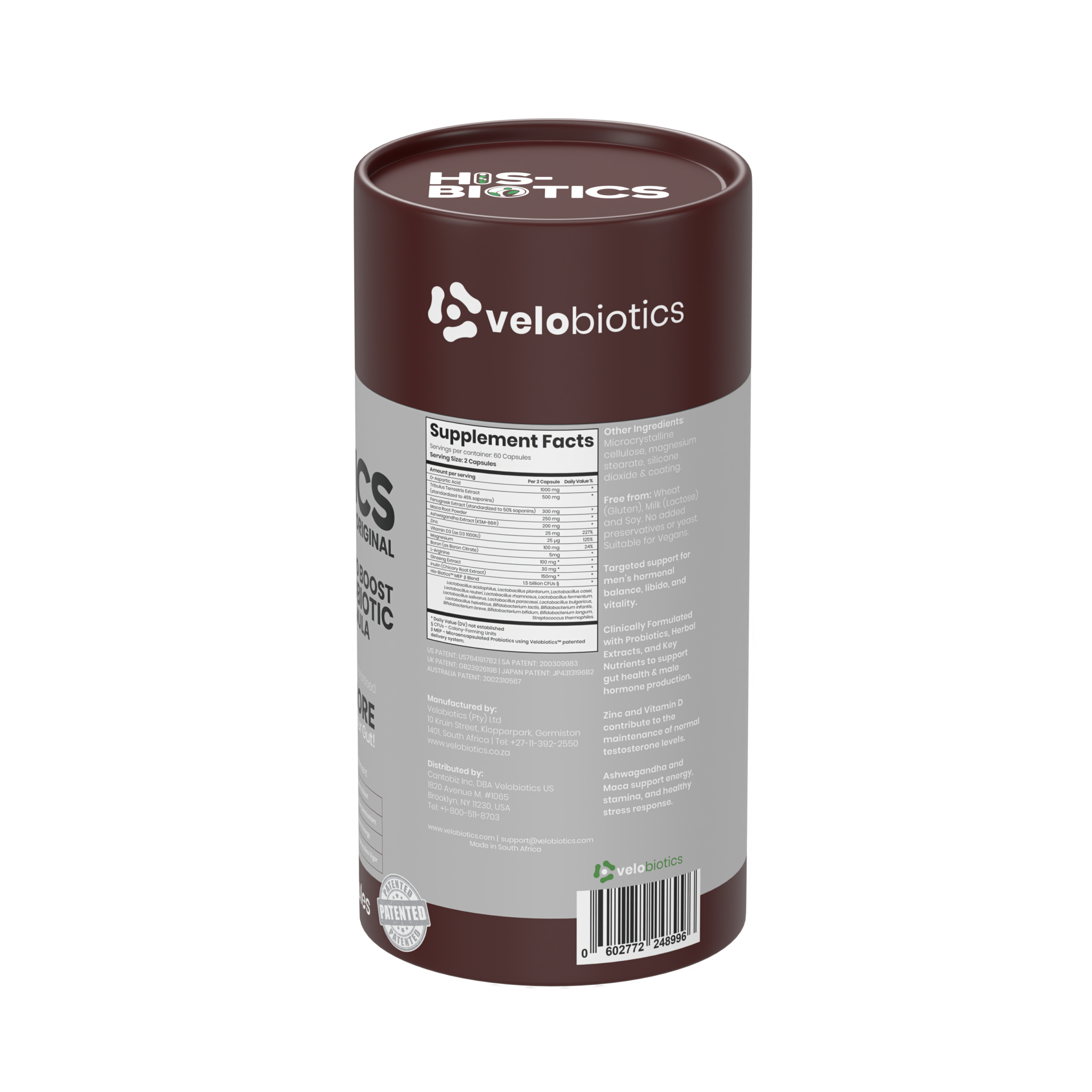 His-Biotics Probiotics TESTO BOOST