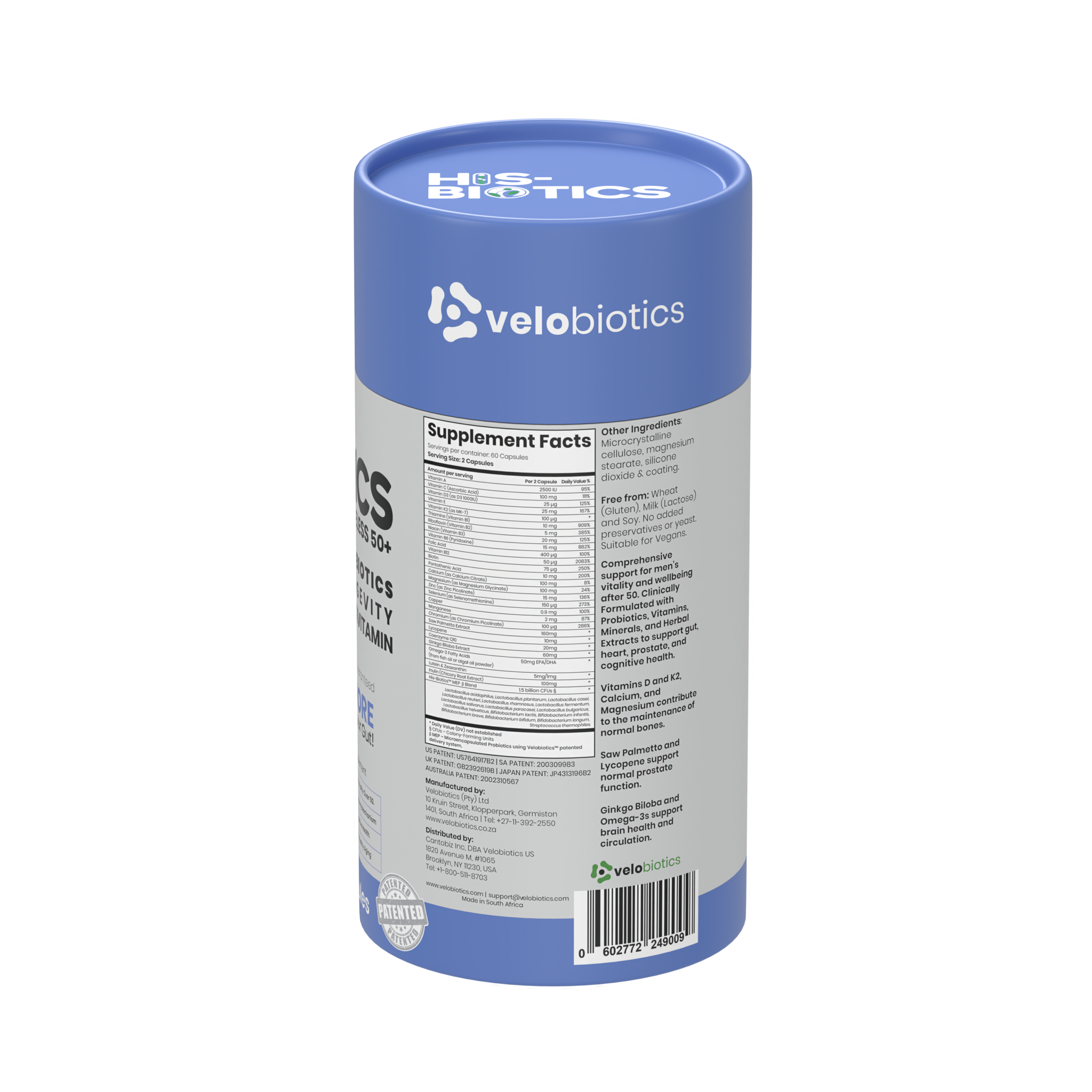 His-Biotics Probiotics AGELESS 50+ Multivitamin