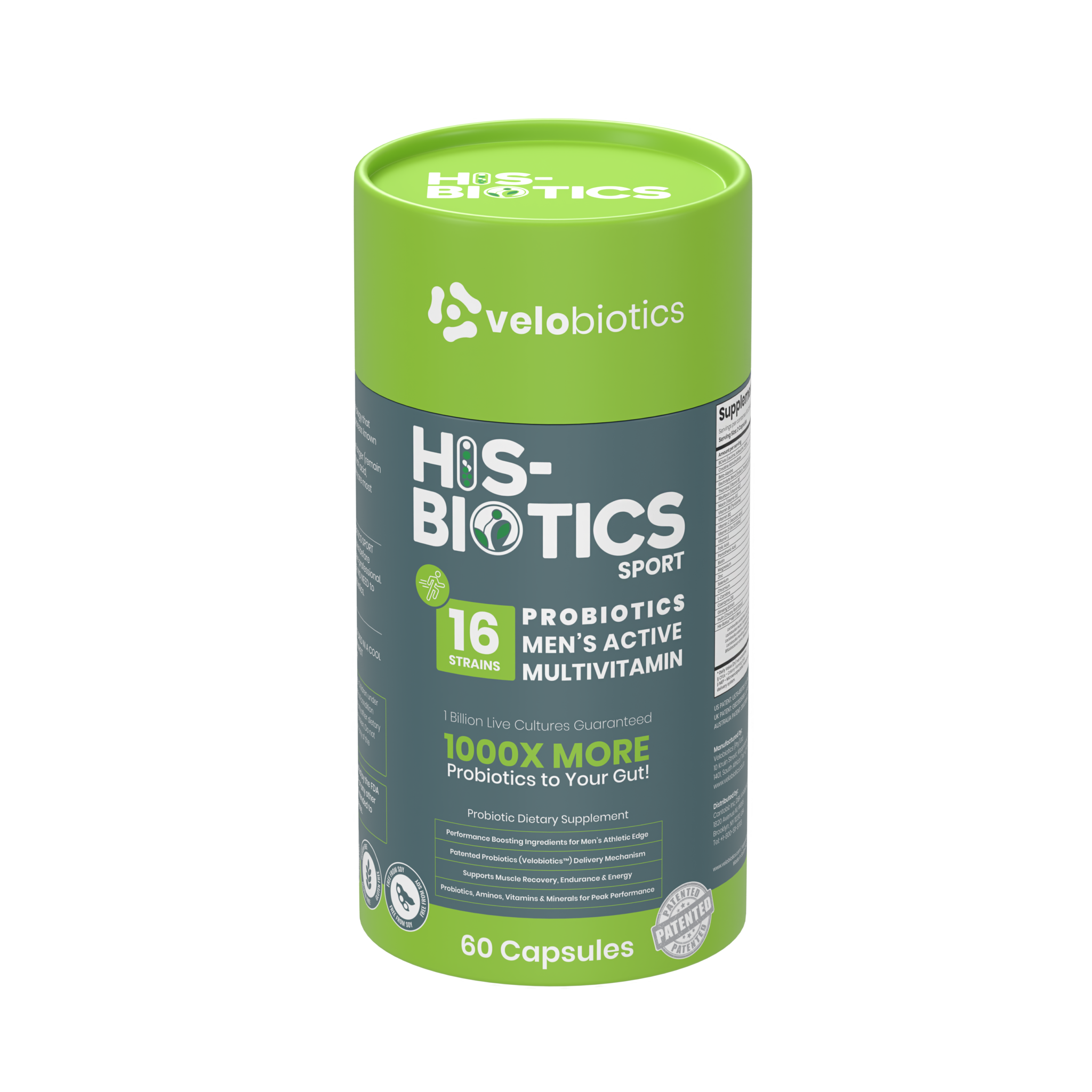 His-Biotics Probiotics SPORT Multivitamin Capsules
