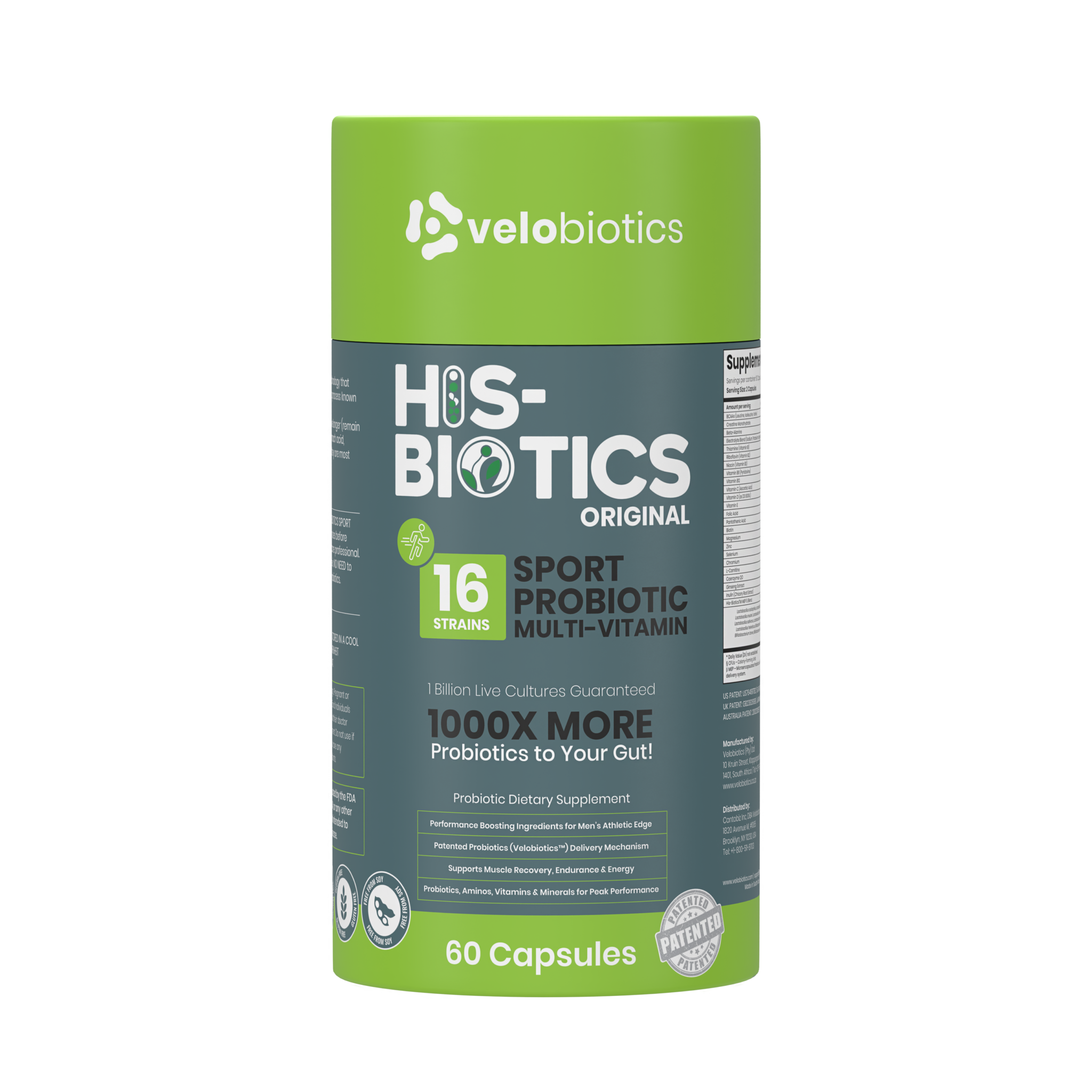 His-Biotics Probiotics SPORT Multivitamin Capsules