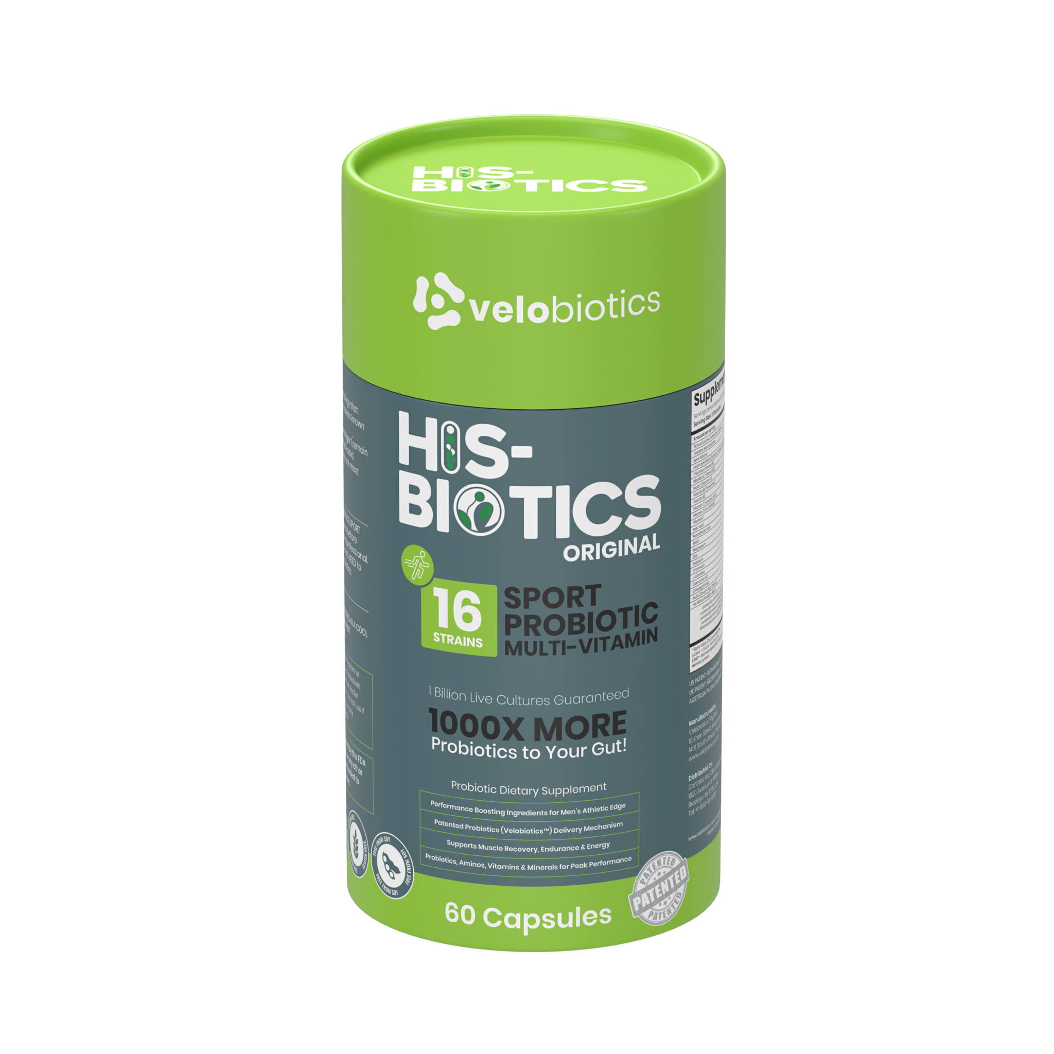 His-Biotics Probiotics SPORT Multivitamin Capsules