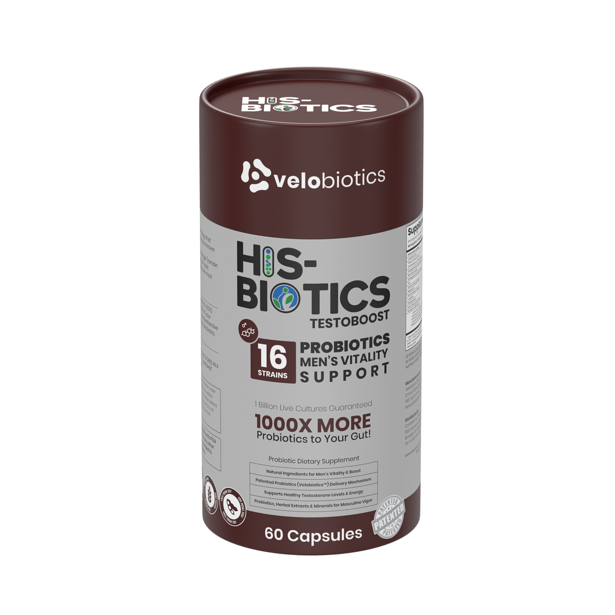 His-Biotics Probiotics TESTO BOOST