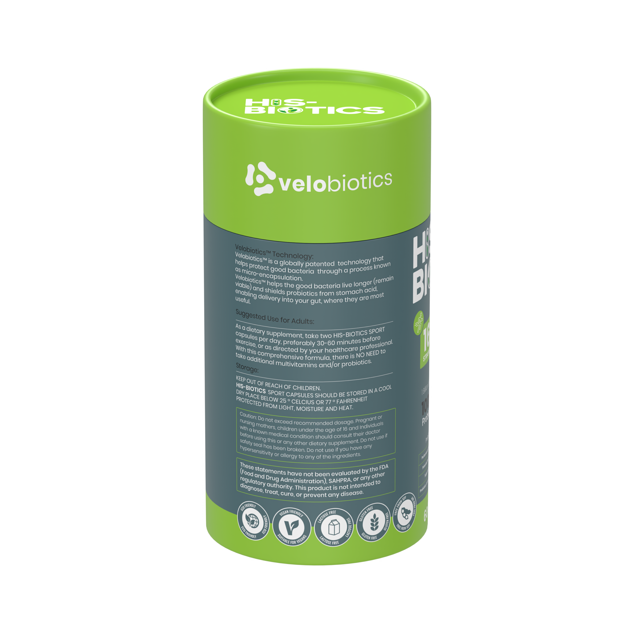 His-Biotics Probiotics SPORT Multivitamin Capsules