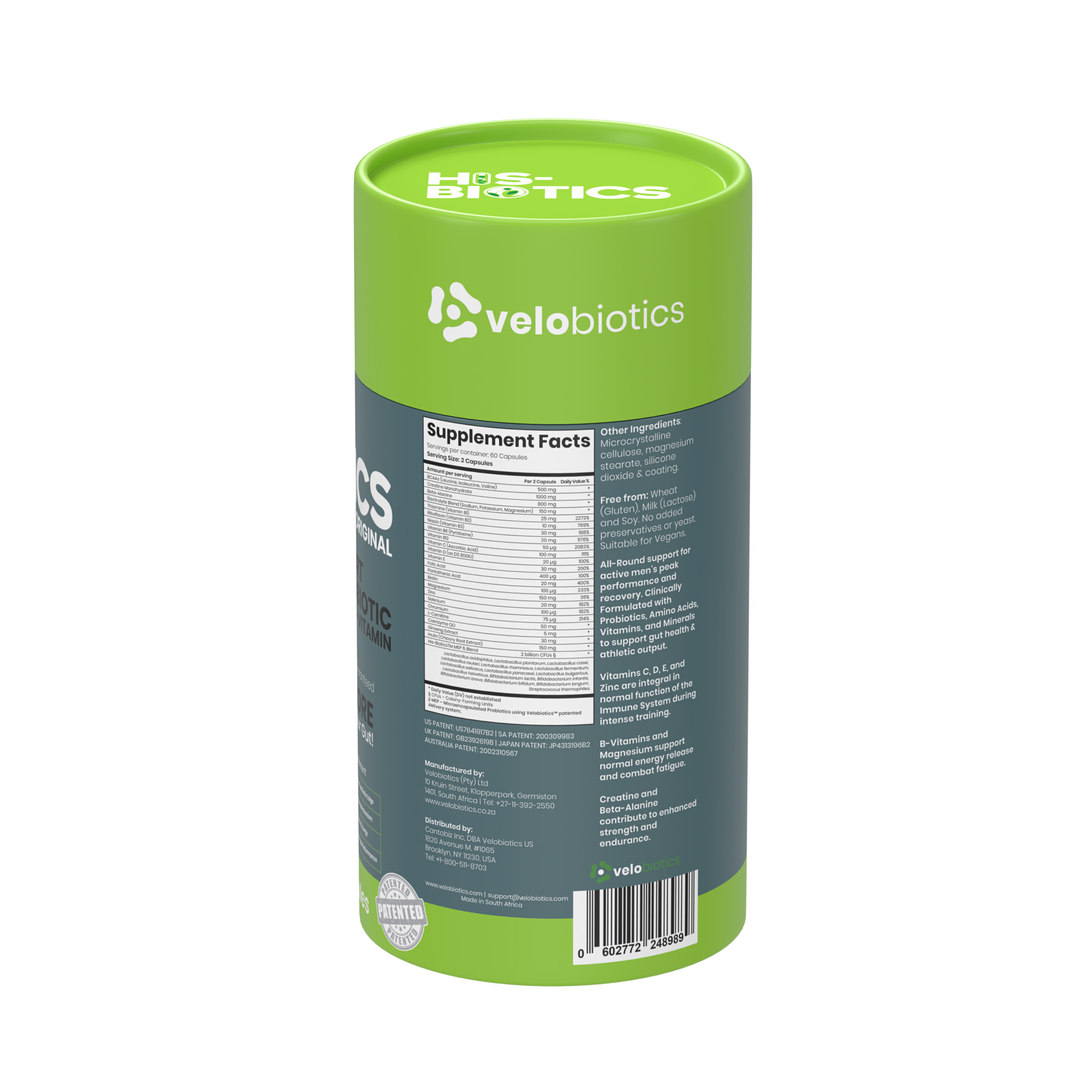 His-Biotics Probiotics SPORT Multivitamin Capsules