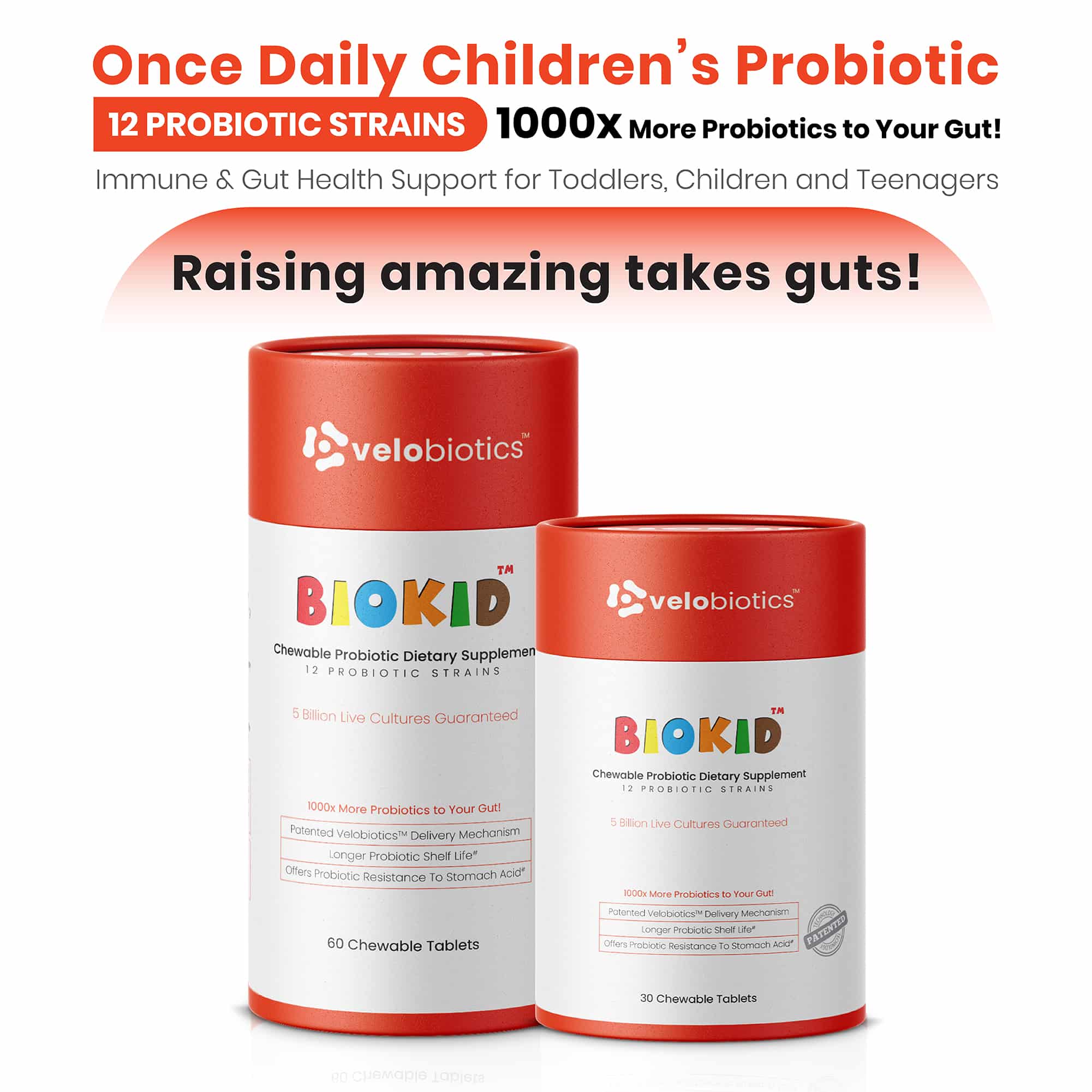 BioKid Probiotic Chewable Tablets for Children