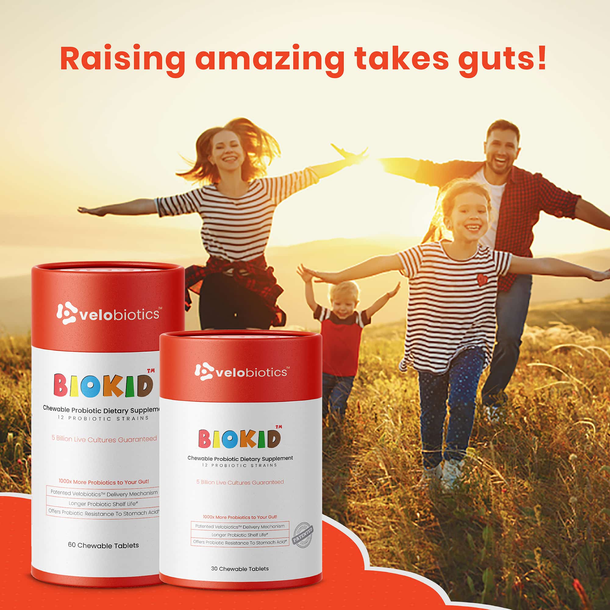 BioKid Probiotic Chewable Tablets for Children