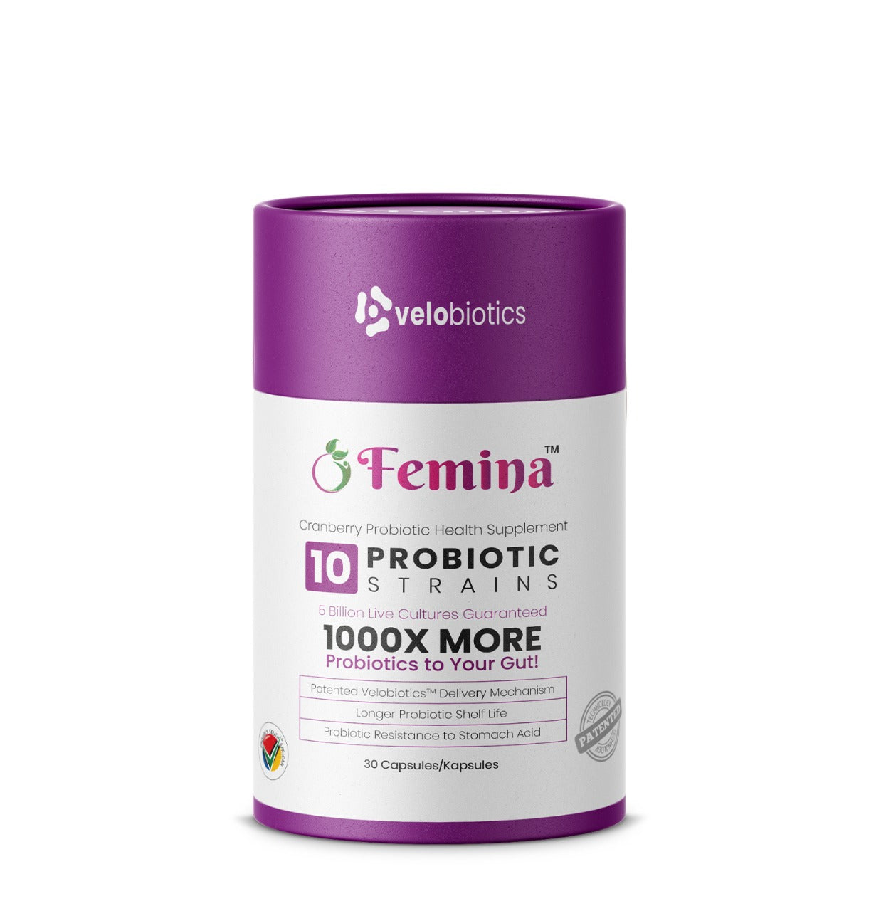 Femina™ Probiotic Capsules with Cranberry Extract 30 Capsules