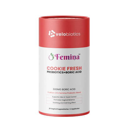 Femina Probiotics COOKIE FRESH with Boric Acid Suppository