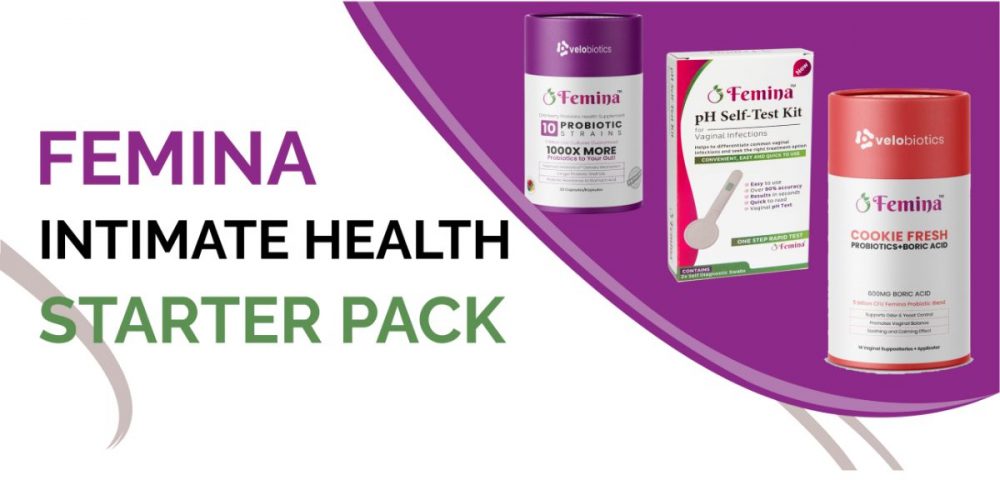 Femina Intimate Health Starter Pack with Boric Acid